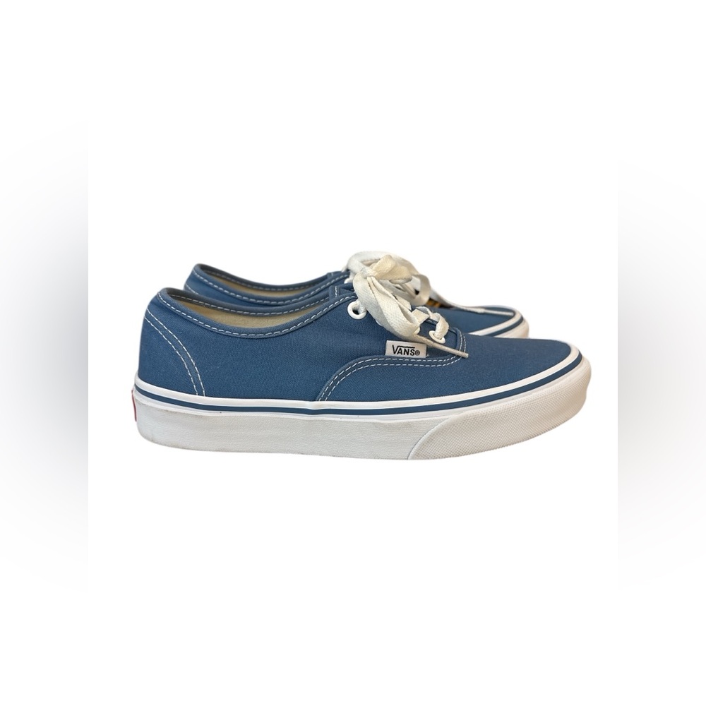 Vans Authentic Navy shoes (White) Size 7 Women/5.5 Men
